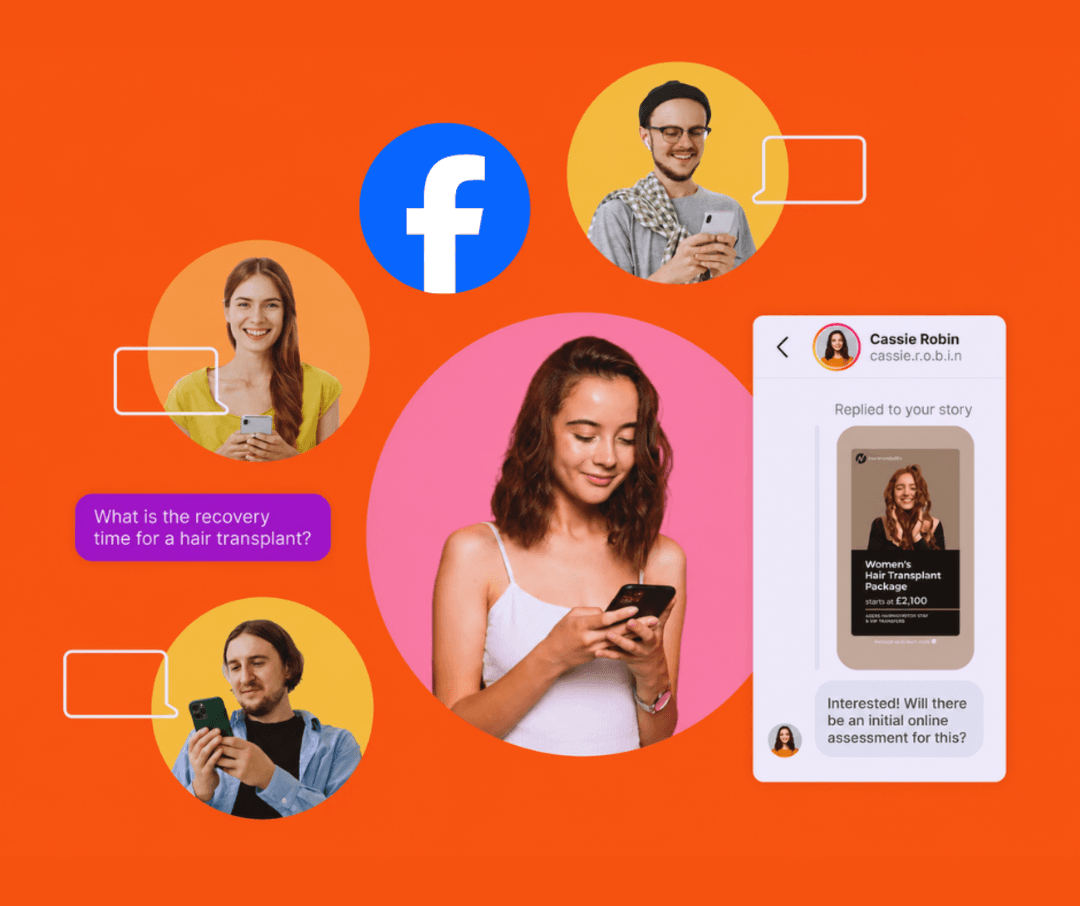 Chatwik Facebook Messenger Interface